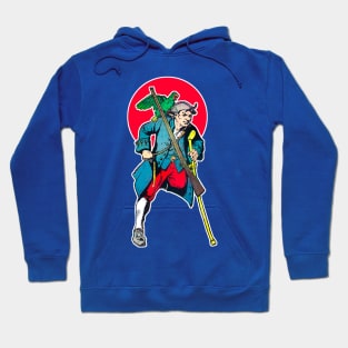 One-legged pirate and parrot Hoodie